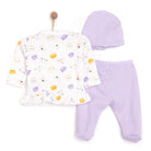 HelloBaby Newborn Baby Girl Body - Footed Bottom - Hat - Ecru - ebebek - Black Friday