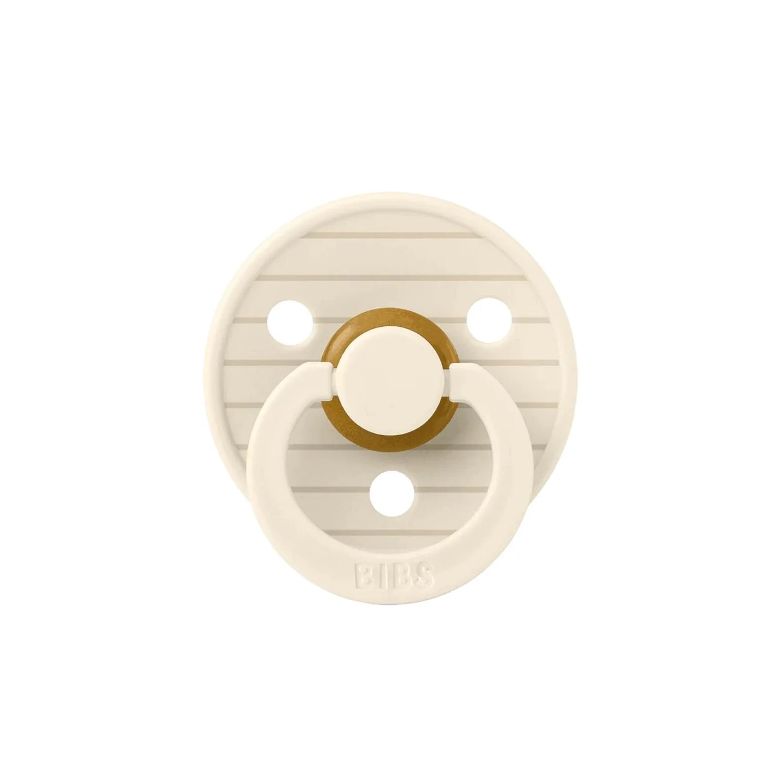 BIBS Pin Latex Soothers 0 - 6 months Pack of 2 - Ivory & Vanilla - ebebek - Black Friday