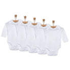 HelloBaby Unisex Long Sleeve Bodysuit 5 pcs - ebebek - Black Friday