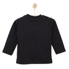 HelloBaby Basic Interlock Long Sleeve T-Shirt - Black - ebebek - Black Friday
