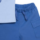 HelloBaby Little Sailor Boy Tshirt - Short - Blue - ebebek - Black Friday