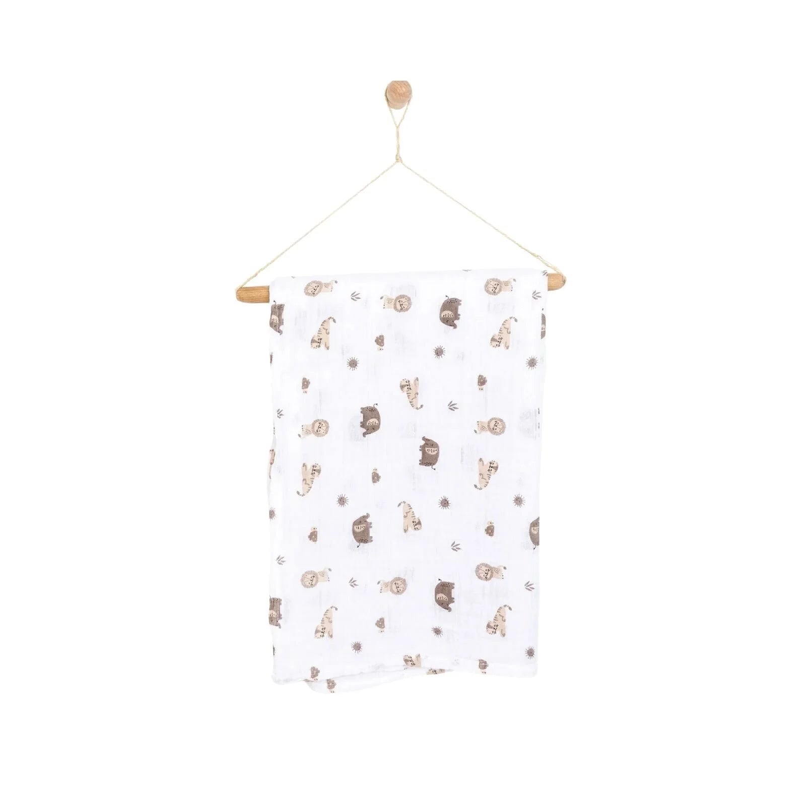 Little Dreams Unisex Muslin Blanket - White - ebebek - Black Friday