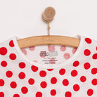 HelloBaby Basic Girl Polka Dot Patterned Tshirt - Red - ebebek - Black Friday