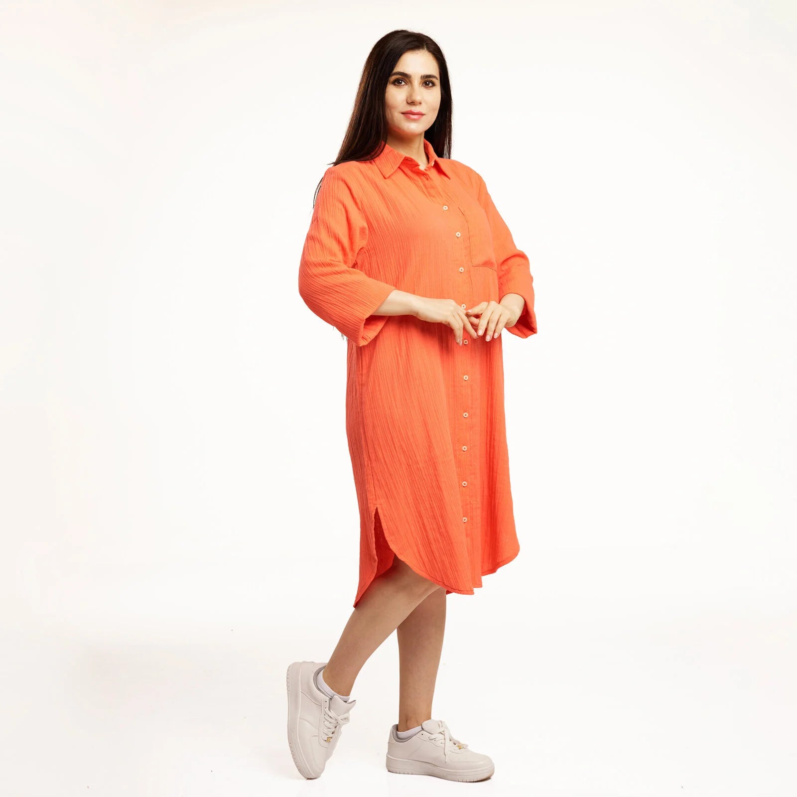 baby mom Muslin Maternity Dress - Red - ebebek - Black Friday