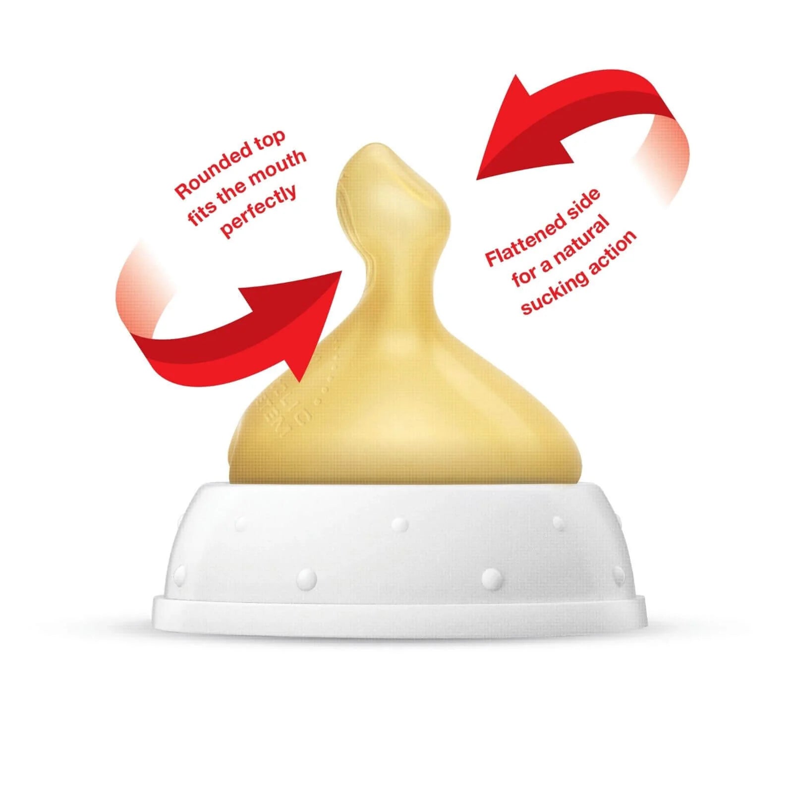 NUK First Choice+ Plus Silicone Teats Medium Feed Hole 0 - 6 months - ebebek - Black Friday