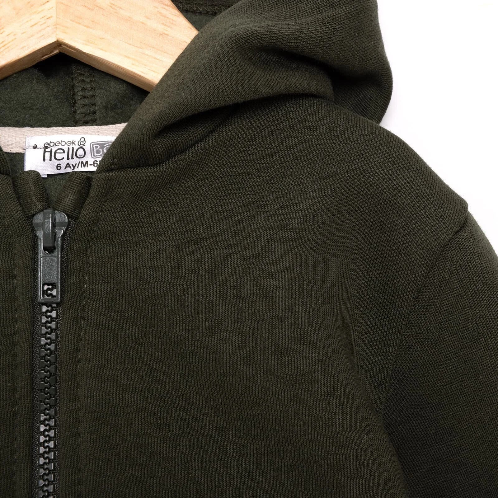 HelloBaby Basic Baby Boy Cardigan - Khaki - HelloBaby - ebebek