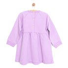 HelloBaby Basic Girl Knitted Ruffled Dress - Purple - ebebek - Black Friday