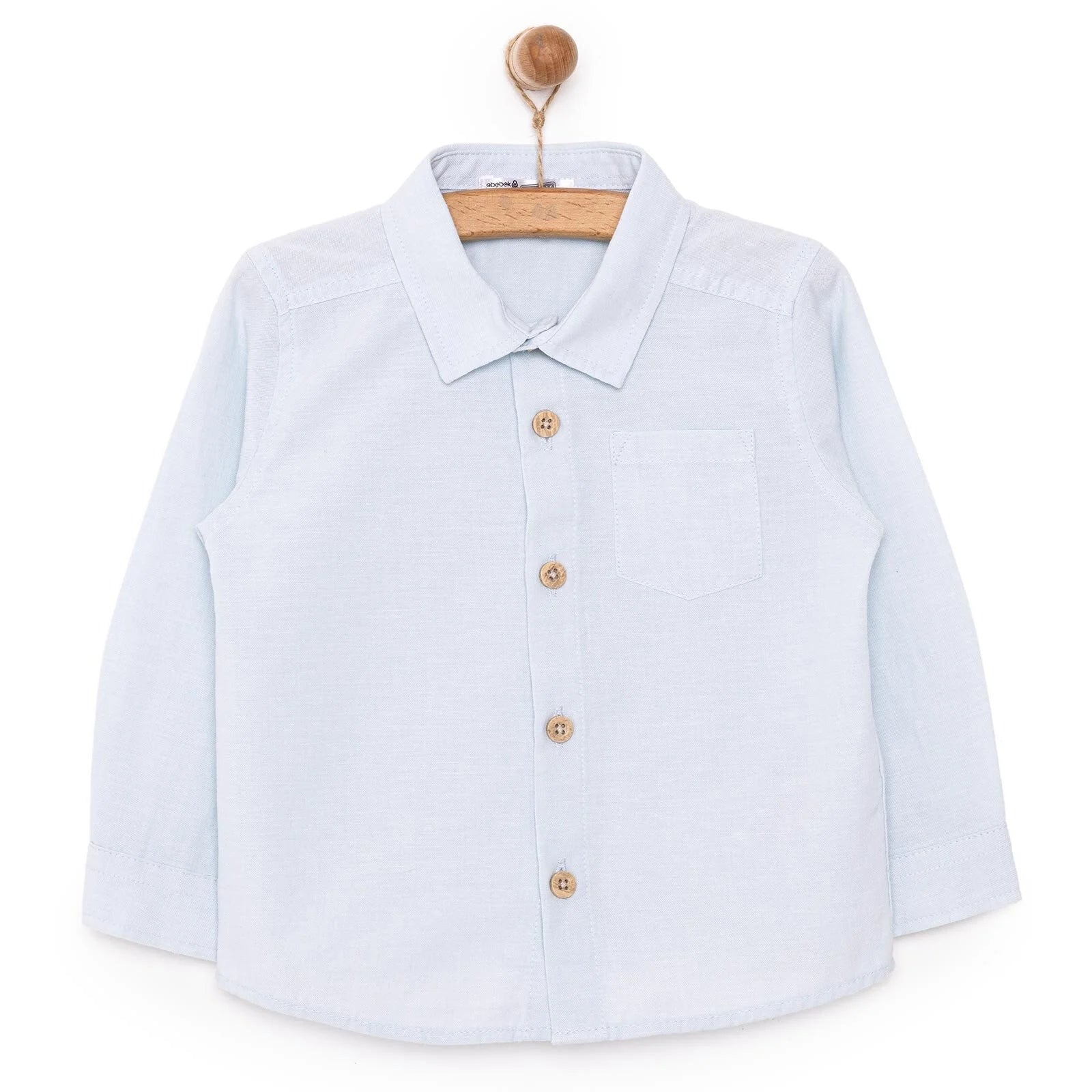 HelloBaby Baby Boy Shirt - Light Blue - ebebek - Black Friday