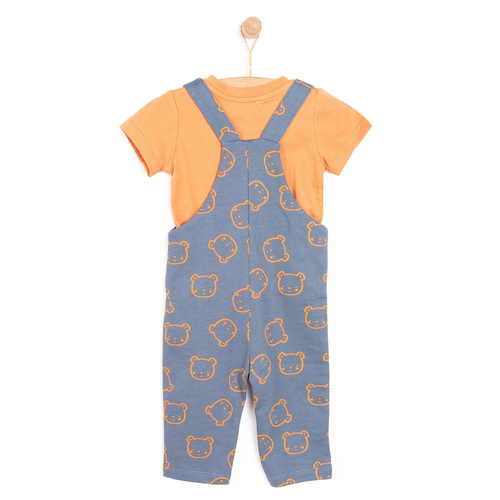 HelloBaby Boy Overalls - T-shirt - Brown - ebebek - Black Friday