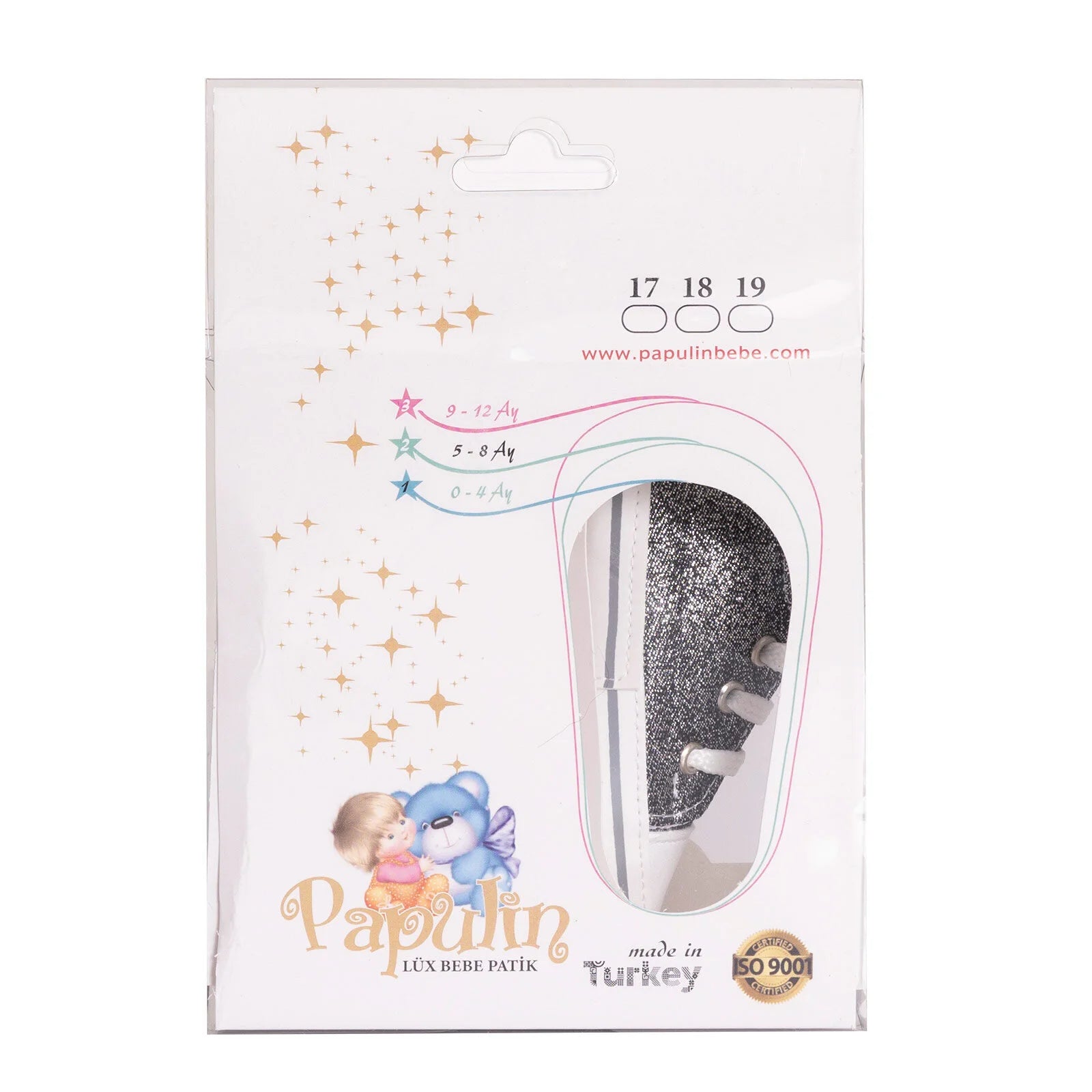 Papulin Girl Prewalker Footwear - Black - ebebek - Black Friday