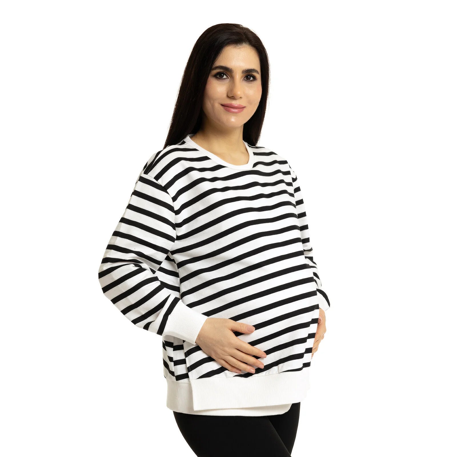 baby mom Maternity Sweatshirt - Ecru - ebebek - Black Friday
