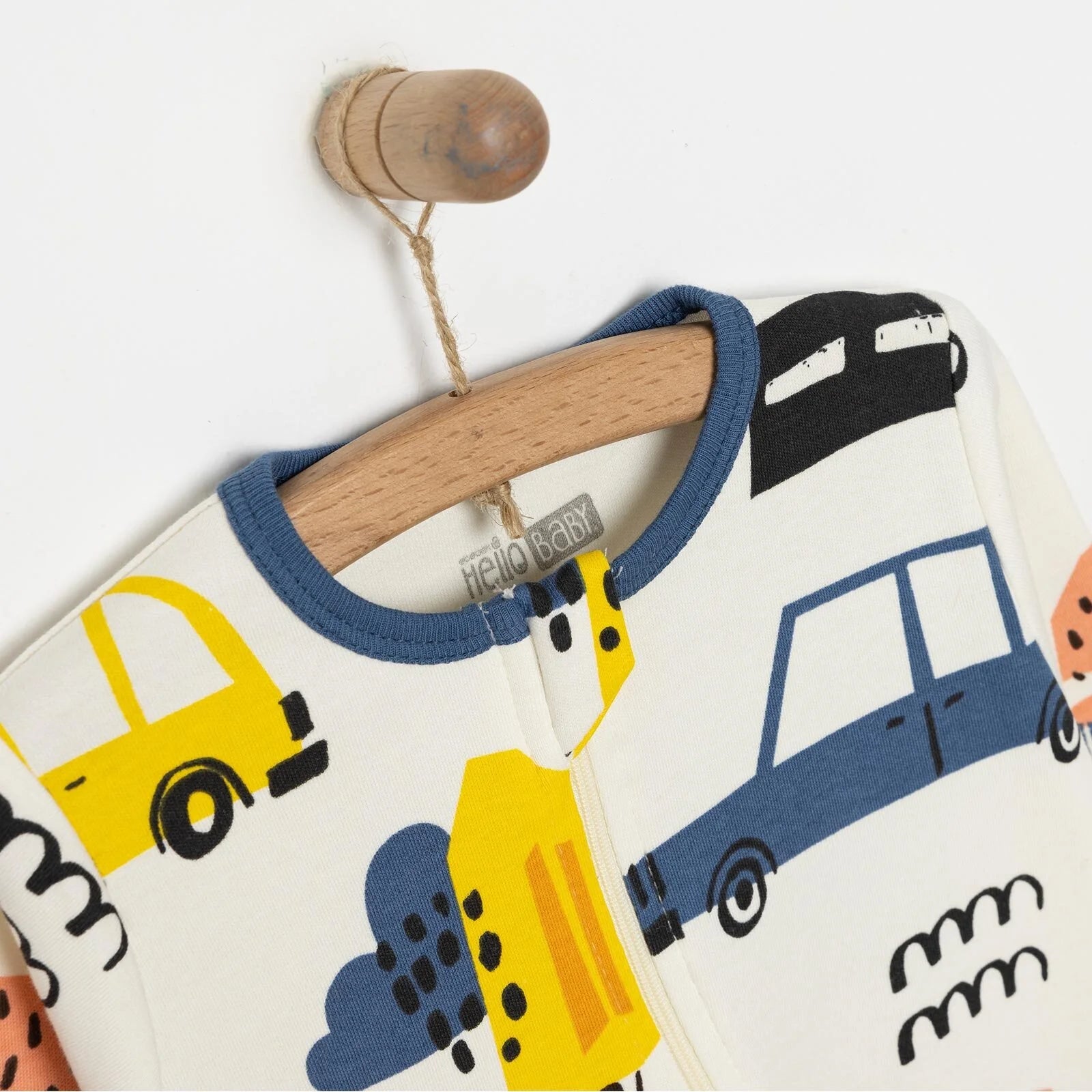 HelloBaby Boy Jumpsuit - Ecru - ebebek - Black Friday