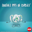 NUK Star Day & Night Soother 0 - 6 months Pack of 2 - Blue - ebebek - Black Friday