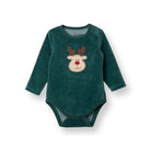 HelloBaby Christmas Baby Boy Long Sleeve Body - Green - ebebek - Black Friday