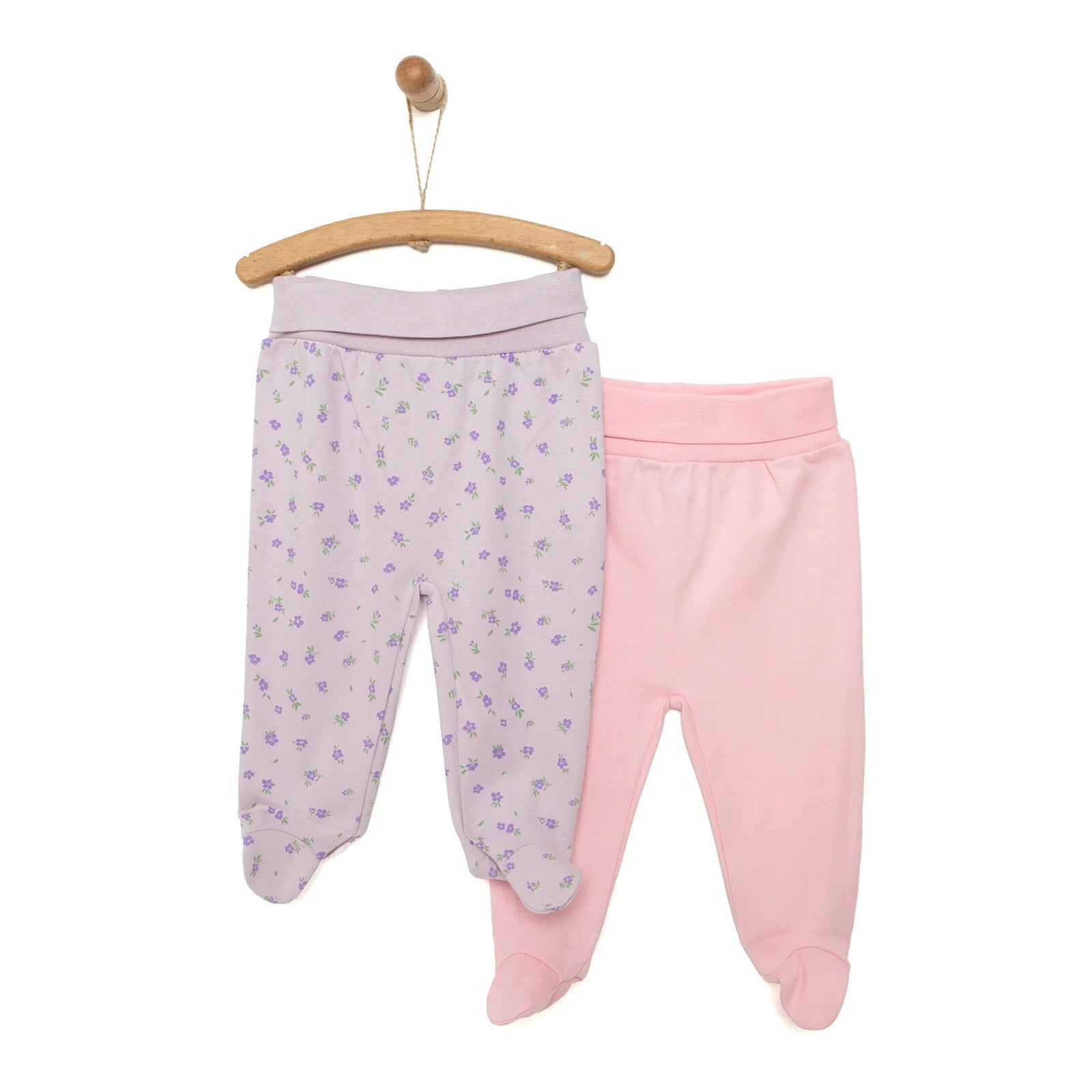 HelloBaby 2 Piece Footed Bottom - Purple - ebebek - Black Friday