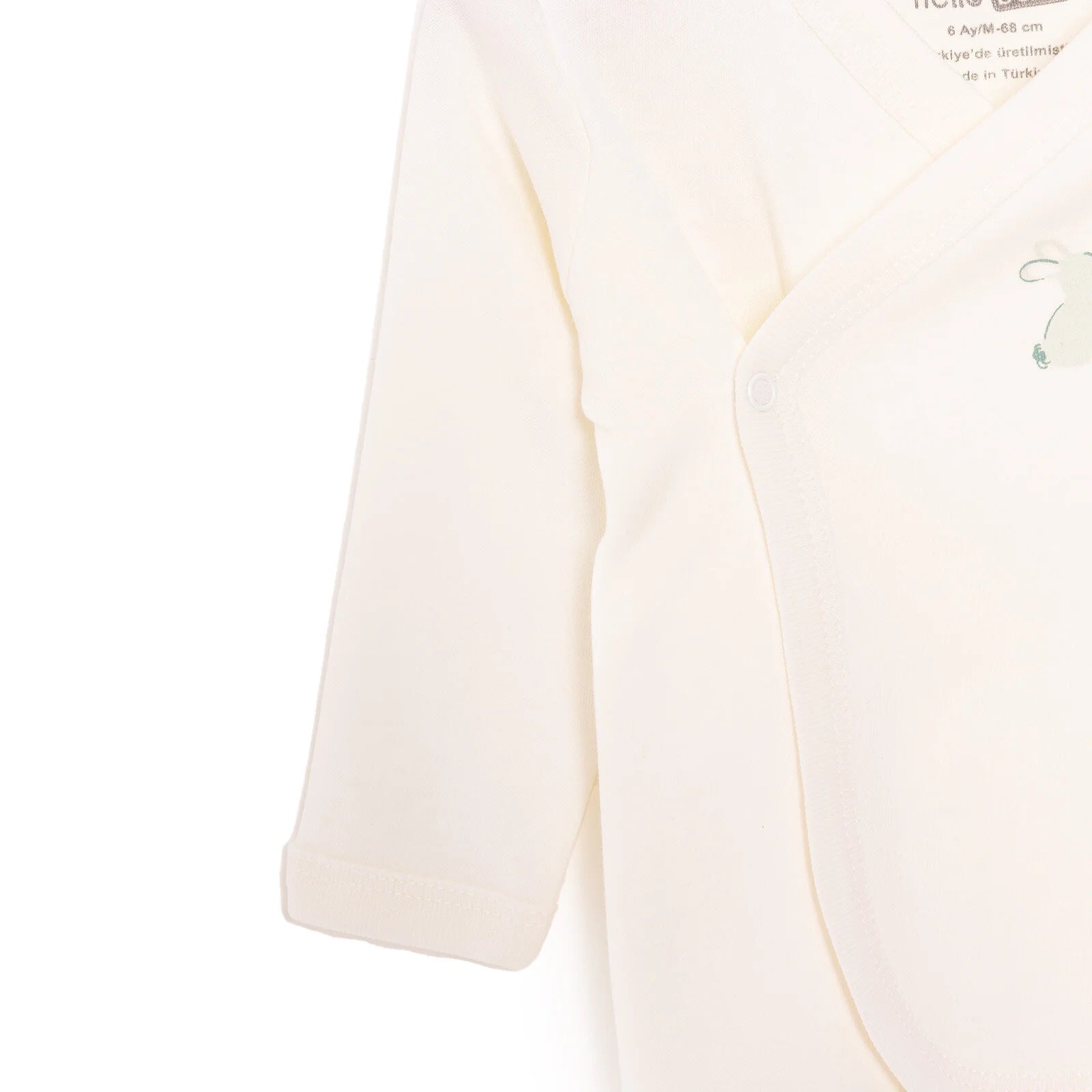 HelloBaby Newborn Baby Top - Hat - Footed Bottom - Ecru - ebebek - Black Friday