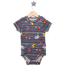 HelloBaby Baby Boy Short Sleeve Body - Blue - ebebek - Black Friday
