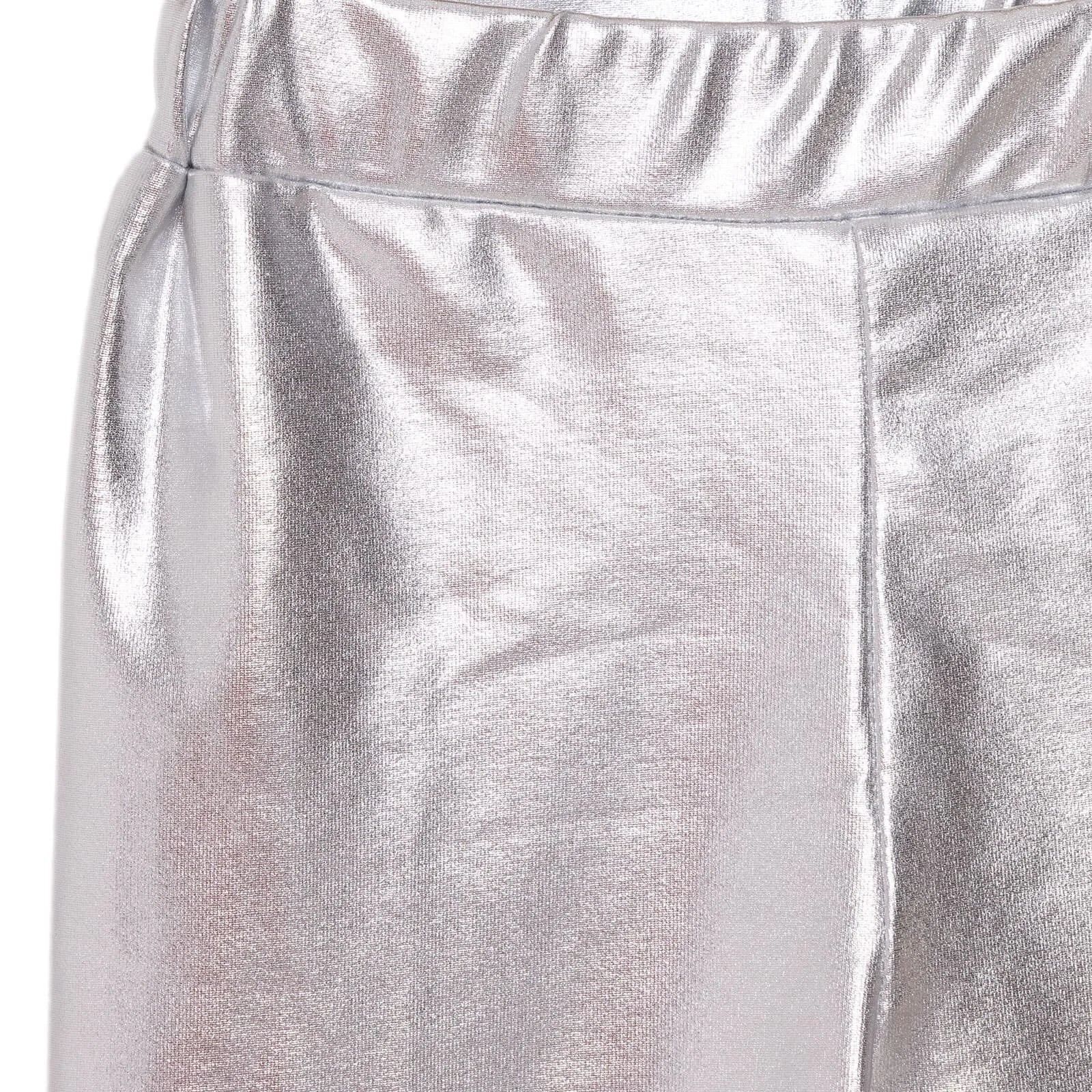 HelloBaby Metallic Girl Leggings - Silver - ebebek - Black Friday