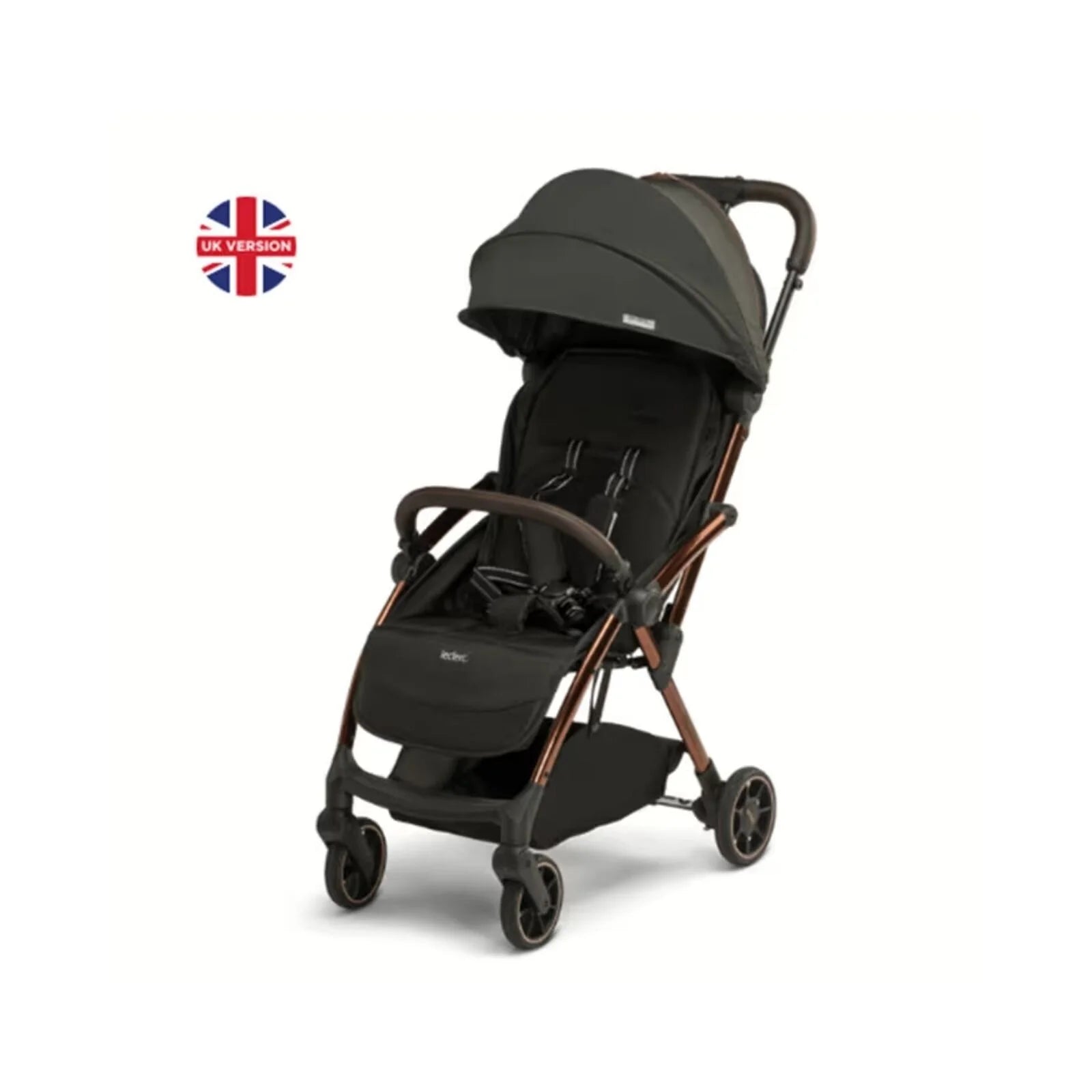 Leclerc Baby Influencer Stroller - Black Brown - ebebek - Black Friday