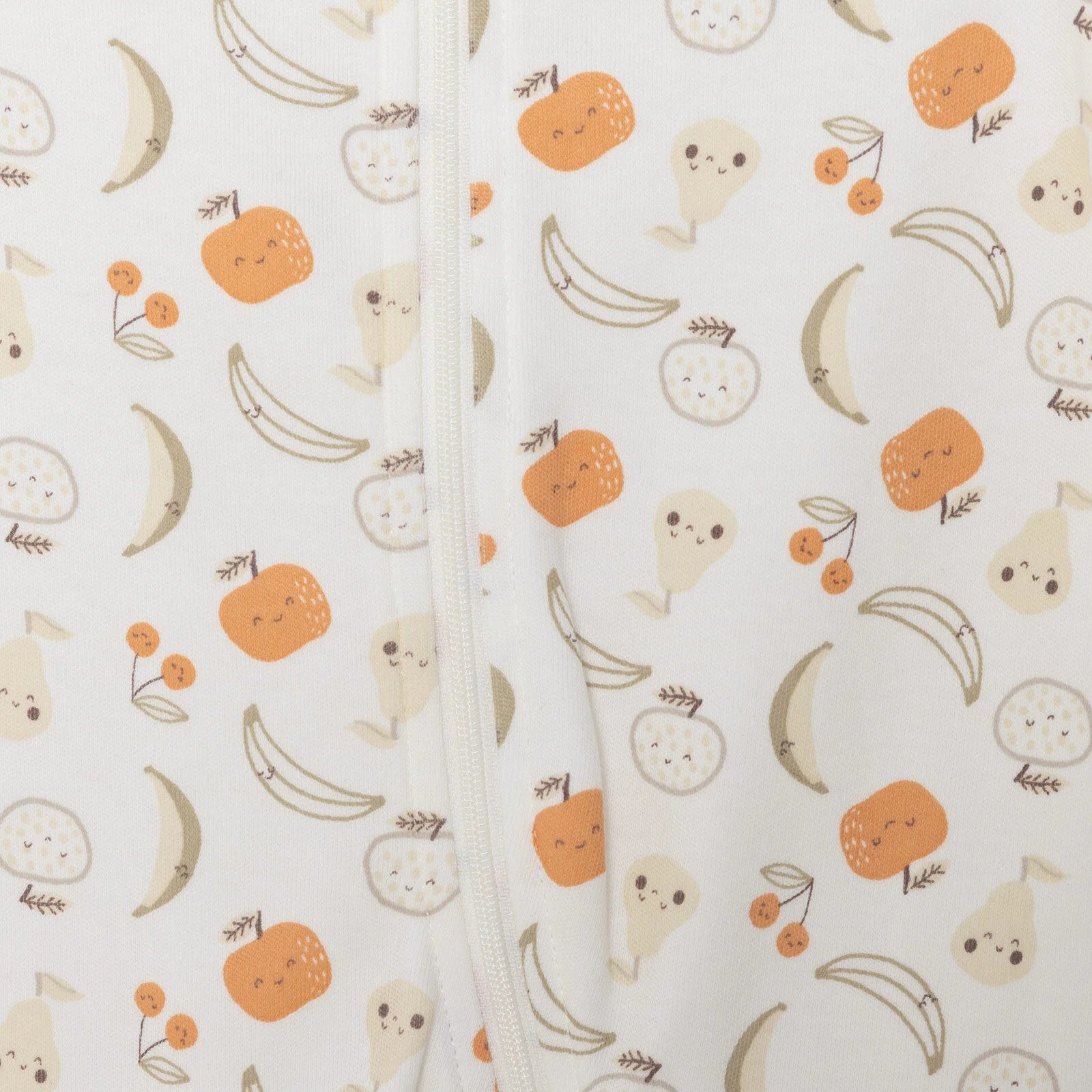 HelloBaby Newborn Girl Organic Footed Jumpsuit - Ecru - ebebek - Black Friday