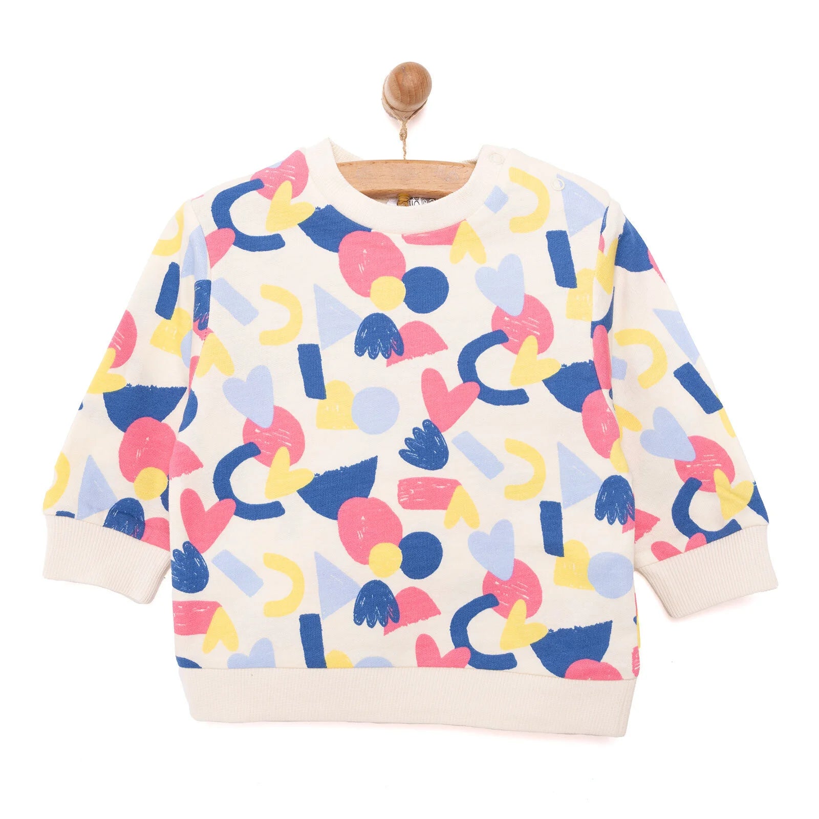 HelloBaby Basic Baby Girl Sweatshirt - Printed - ebebek - Black Friday