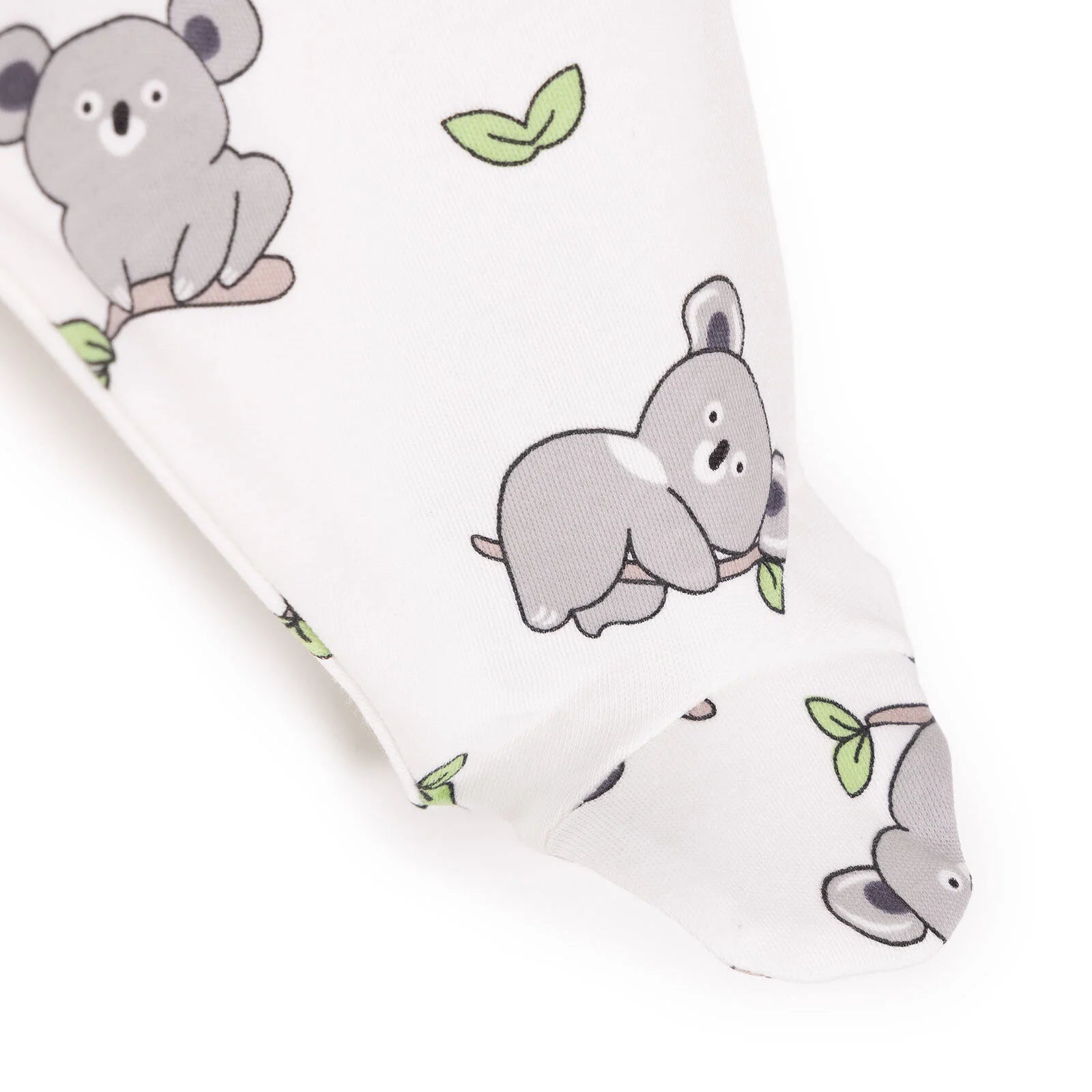 HelloBaby Newborn Baby Boy Embroidered Footed Bottom - Pistachio Green - ebebek - Black Friday