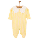 HelloBaby Newborn Girl Footed Jumpsuit - Yellow - ebebek - Black Friday