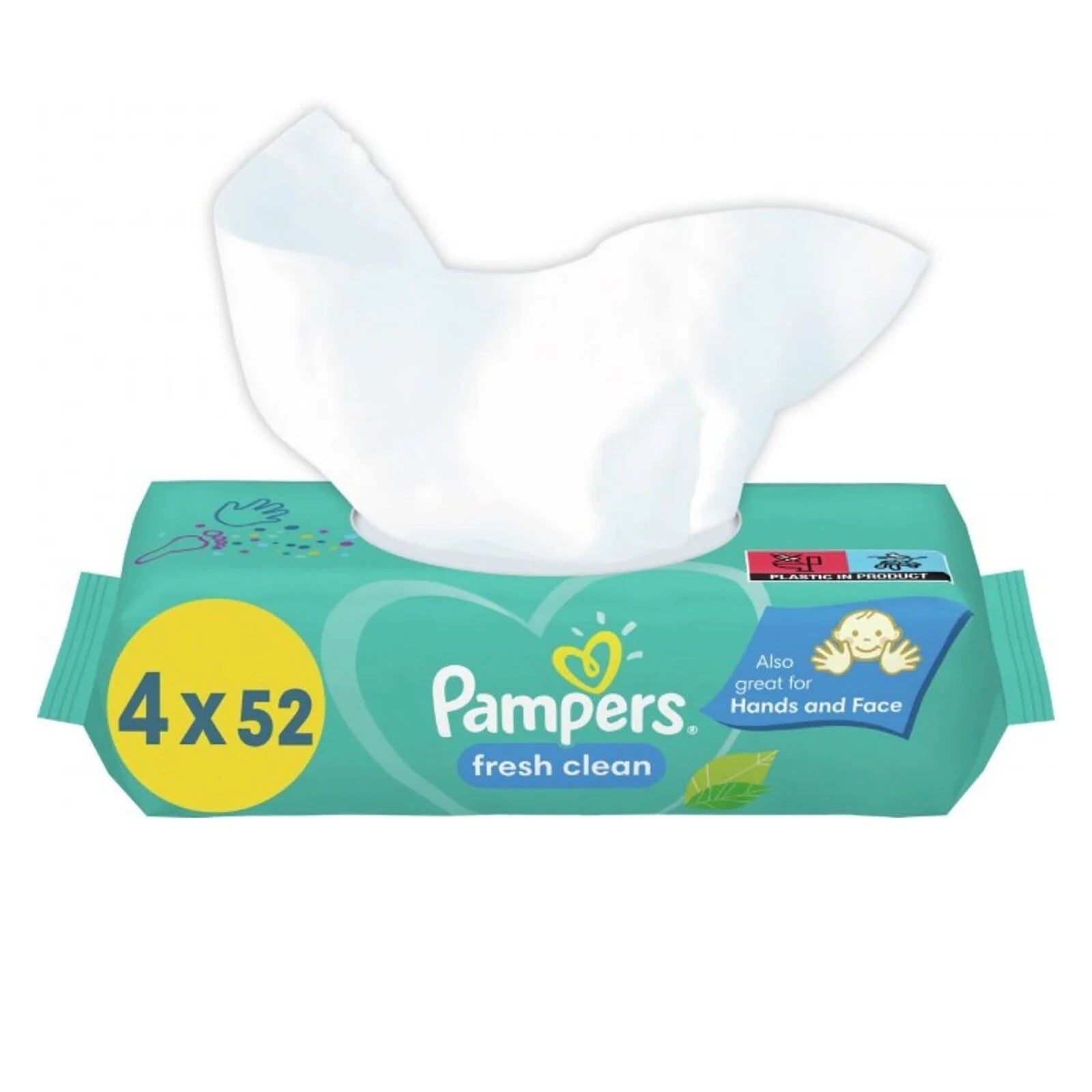 Pampers Baby Wipes Scented 4x52 pcs - ebebek - Black Friday