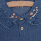 Bebetto Ponpon Team Girl Dress - Indigo - ebebek - Black Friday