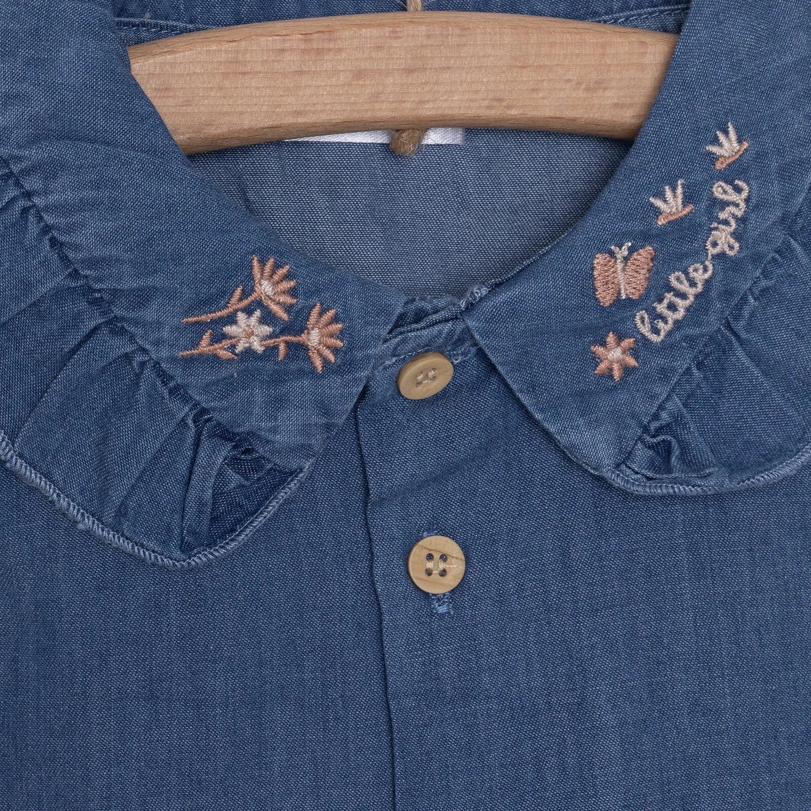 Bebetto Ponpon Team Girl Dress - Indigo - ebebek - Black Friday