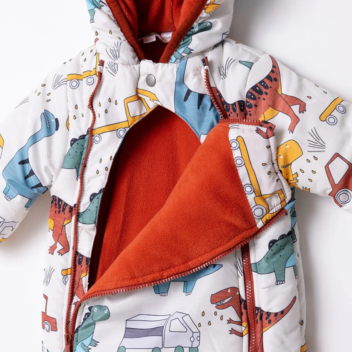 HelloBaby Snowsuit - Ecru Printed Ecru Printed - ebebek