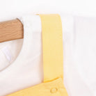 HelloBaby Boy Overall Shorts - T-shirt - Yellow - ebebek - Black Friday