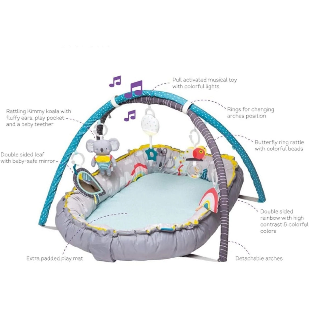 Taf Toys Koala Musical Cosy Gym - ebebek - Black Friday