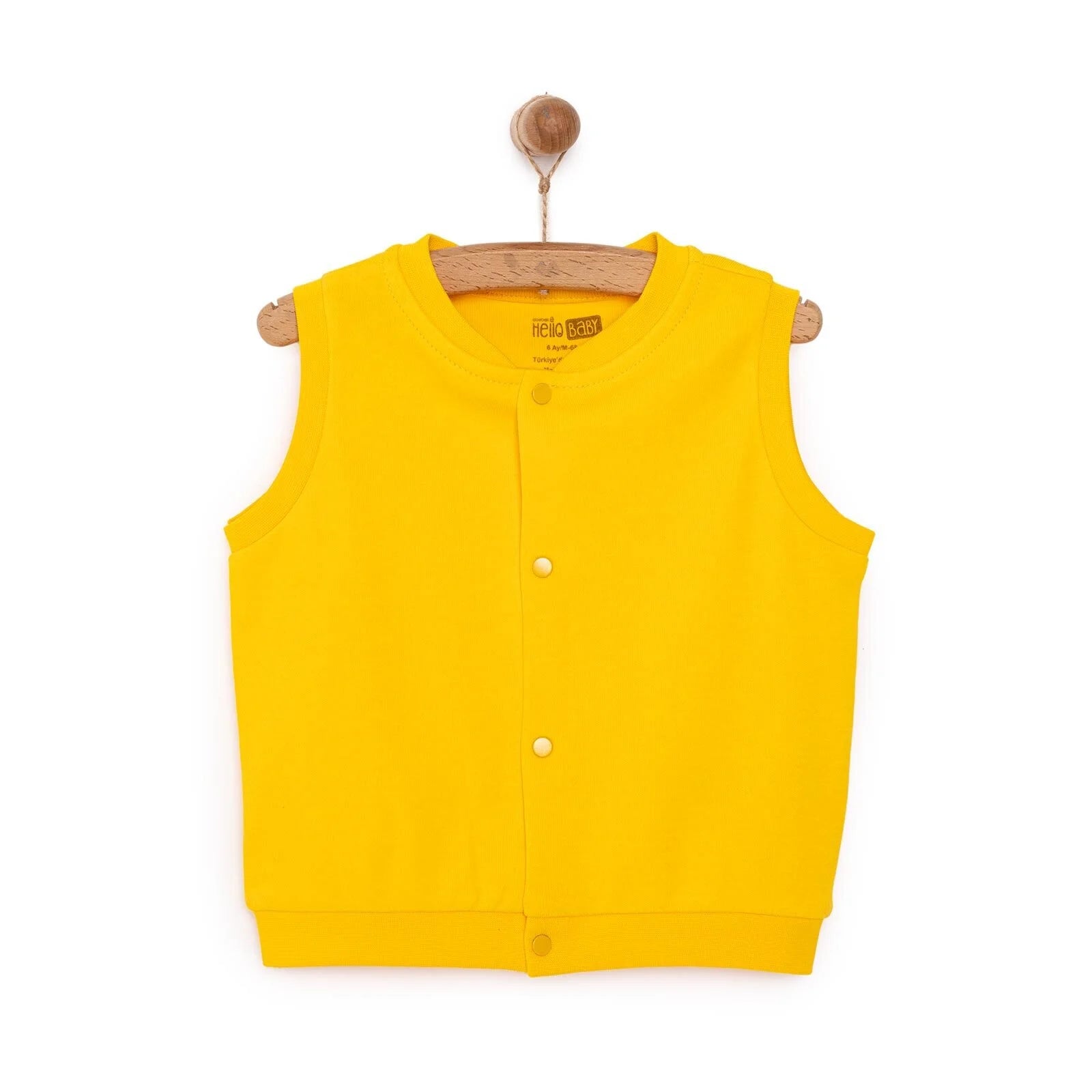 HelloBaby Basic Ribbed Vest - Yellow - ebebek - Black Friday