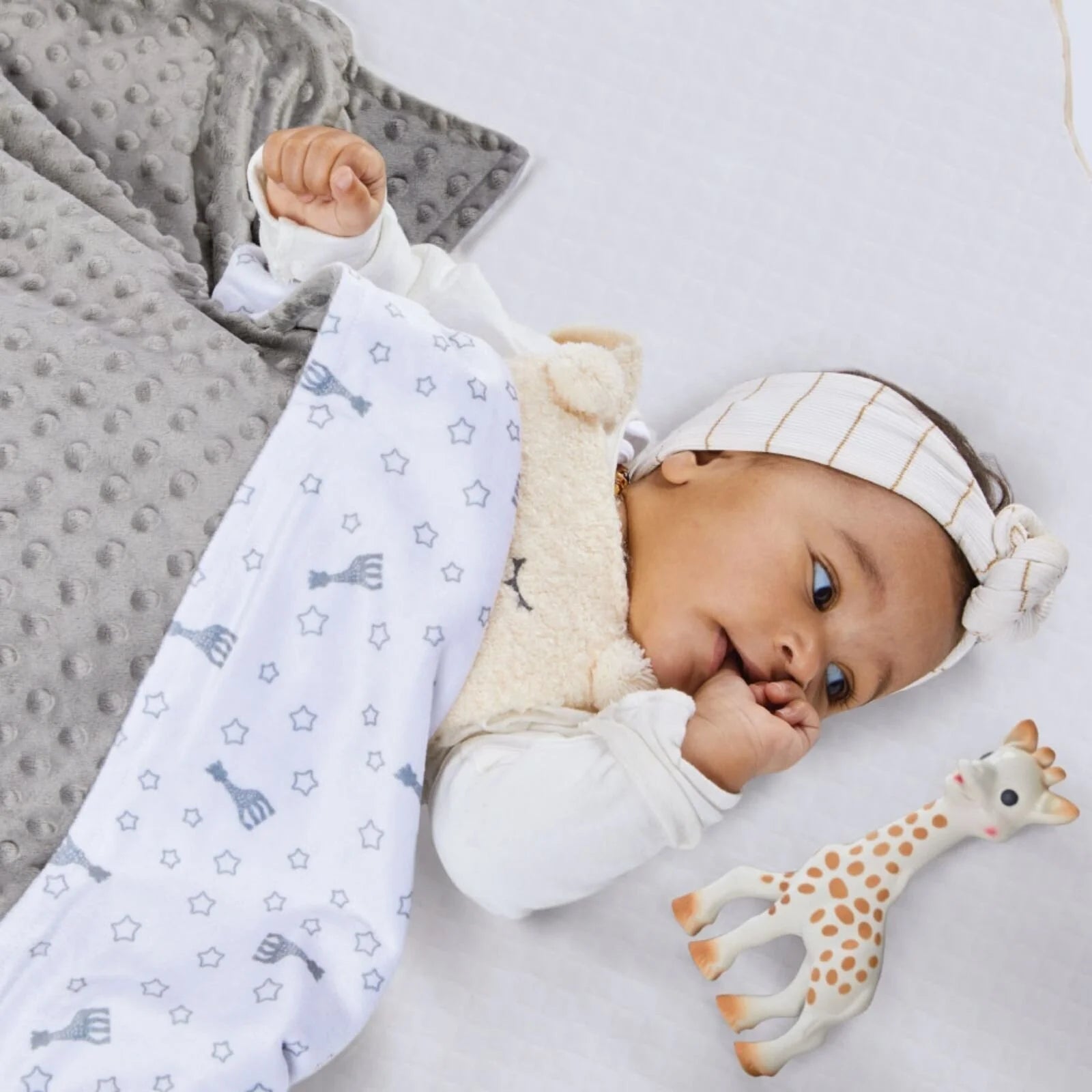 Sophie La Girafe Sophie Doux Teether & Blanket Gift Set 2 pcs - ebebek - Black Friday