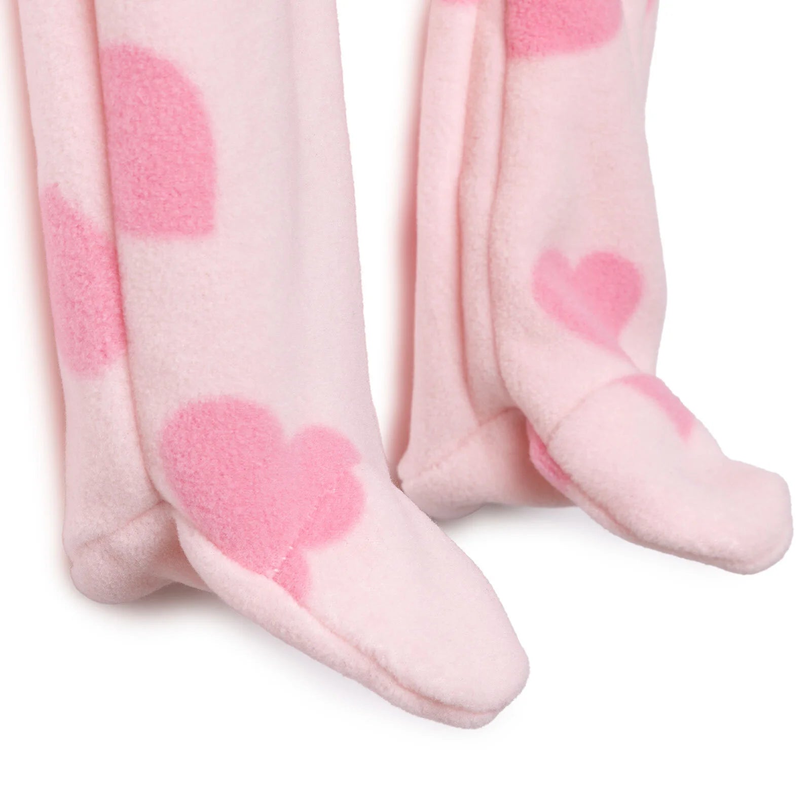 HelloBaby Newborn Polar Footed Jumpsuit - Pink Printed - ebebek - Black Friday