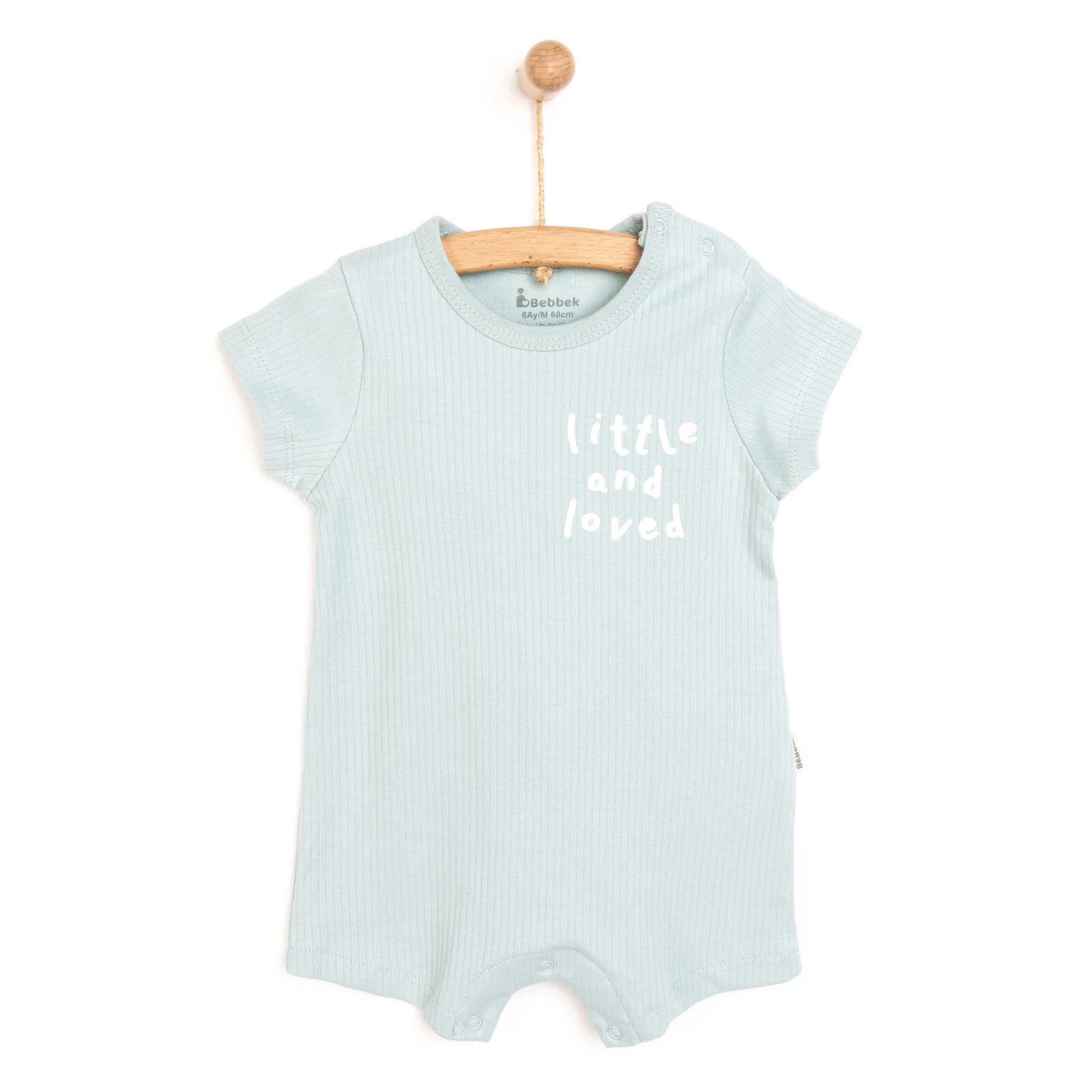 Bebbek Newborn Boy Short Overalls - Green - ebebek - Black Friday