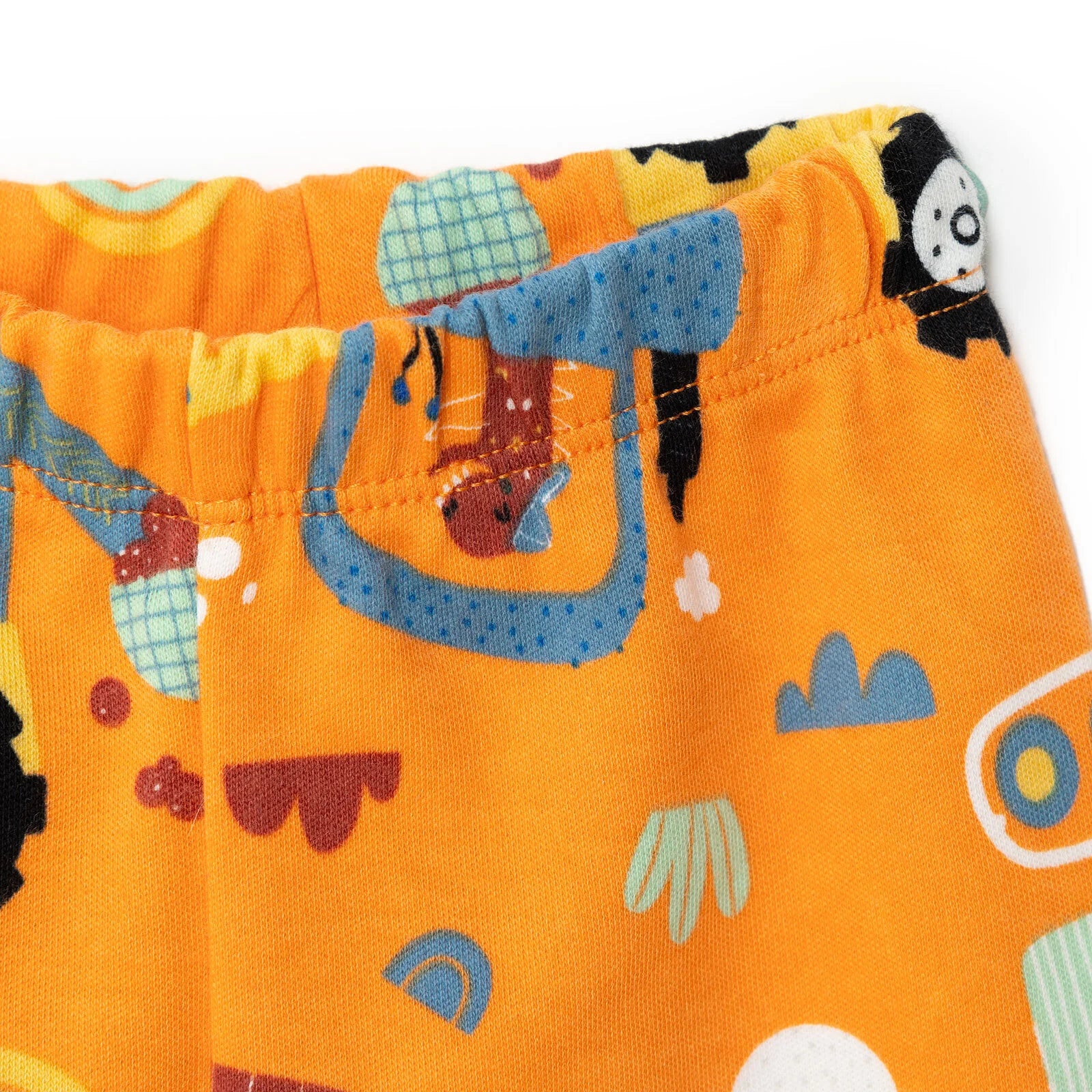 HelloBaby Baby Boy 2 Pcs Footed Bottom - Orange - ebebek - Black Friday