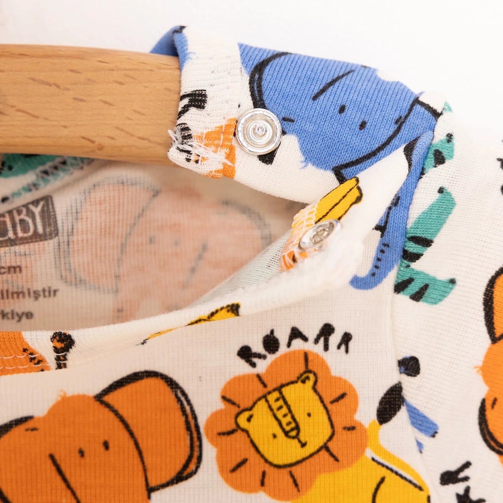 HelloBaby Baby Boy Short Sleeve Body - Light Grey - ebebek - Black Friday