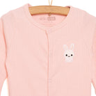 HelloBaby Newborn Girl Footed Jumpsuit - Light Pink - ebebek - Black Friday