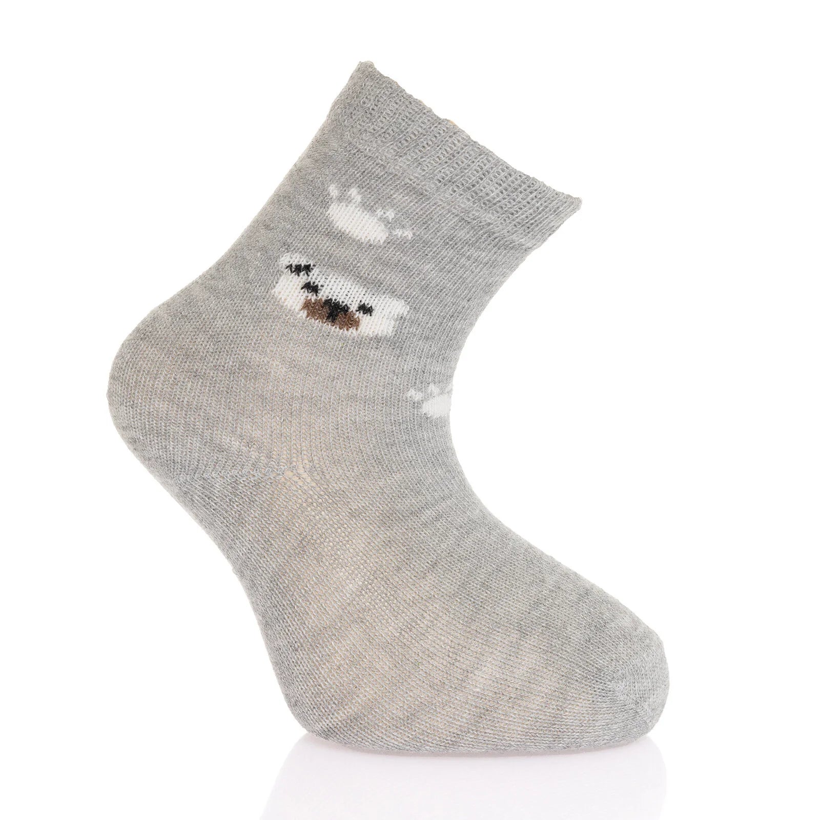 HelloBaby Baby Girl Socks 5 Pcs - Grey - ebebek - Black Friday