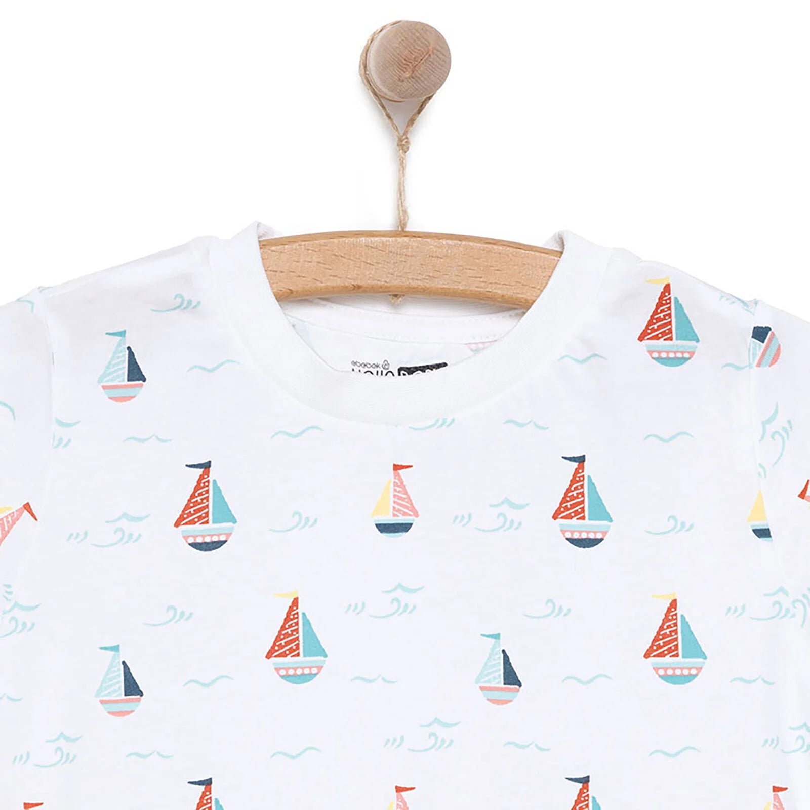 HelloBaby Tshirt - Ecru - ebebek - Black Friday