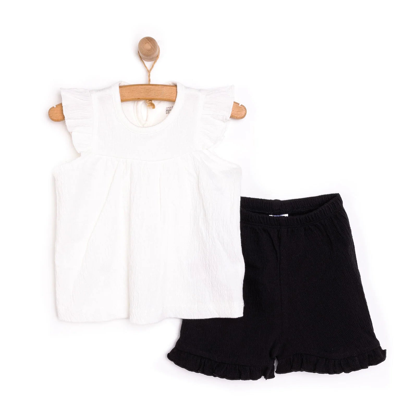 HelloBaby Girl Tshirt - Short - Ecru - ebebek - Black Friday