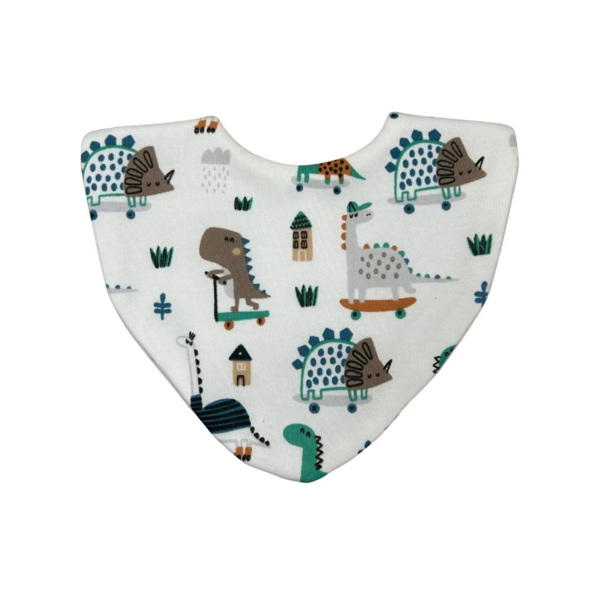 Bibbilyboo Waterproof Dribble Bib Pack of 3 - Dino - ebebek - Black Friday
