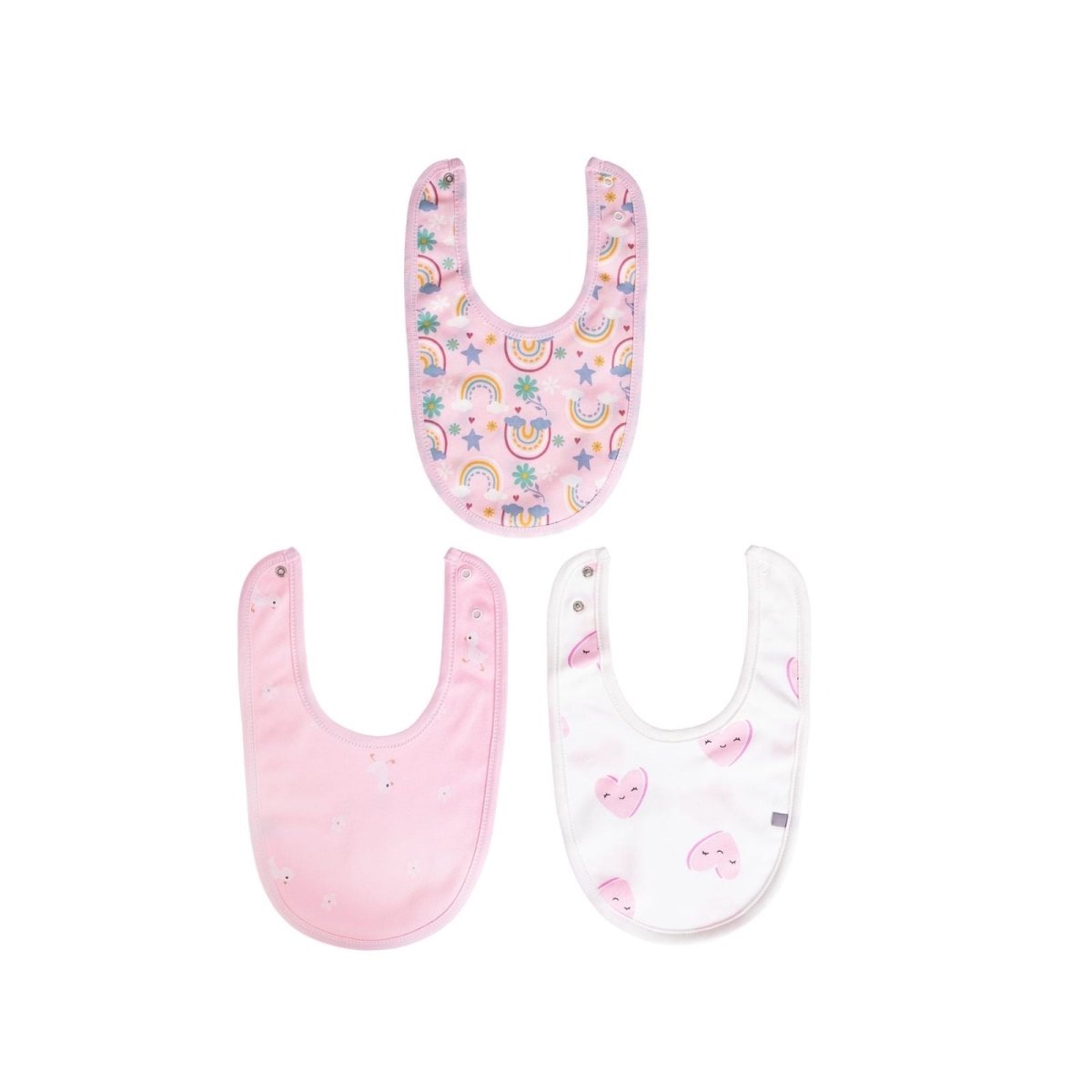 baby me Pink Baby Bib Pack of 3 - ebebek - Black Friday