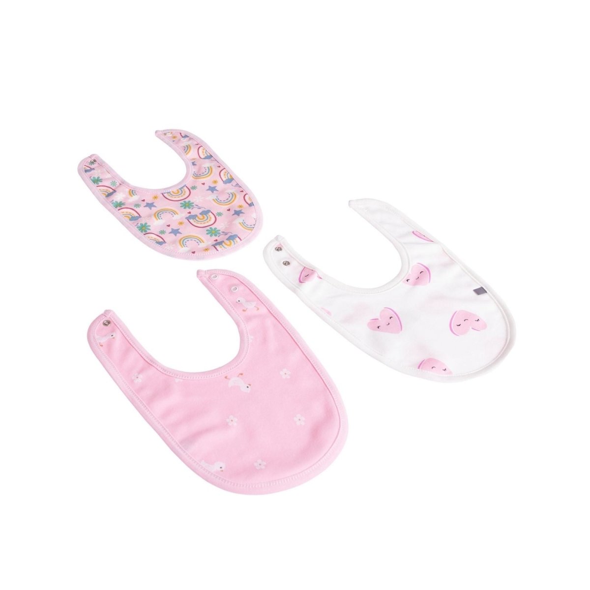 baby me Pink Baby Bib Pack of 3 - ebebek - Black Friday