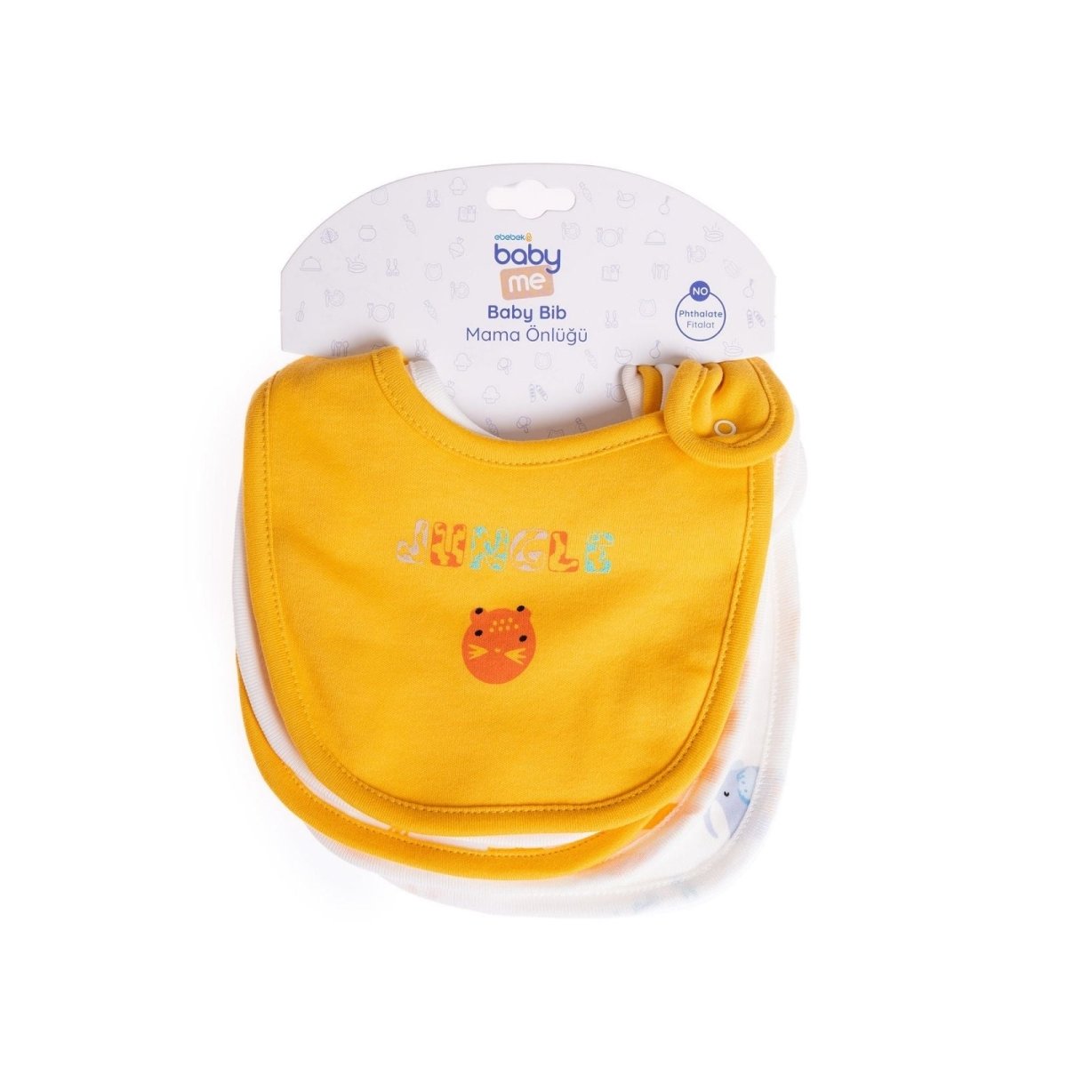 baby me Jungle Baby Bib Pack of 5 - ebebek - Black Friday