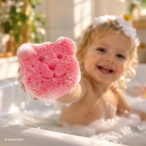 baby plus Bath Sponges 4 pcs - ebebek