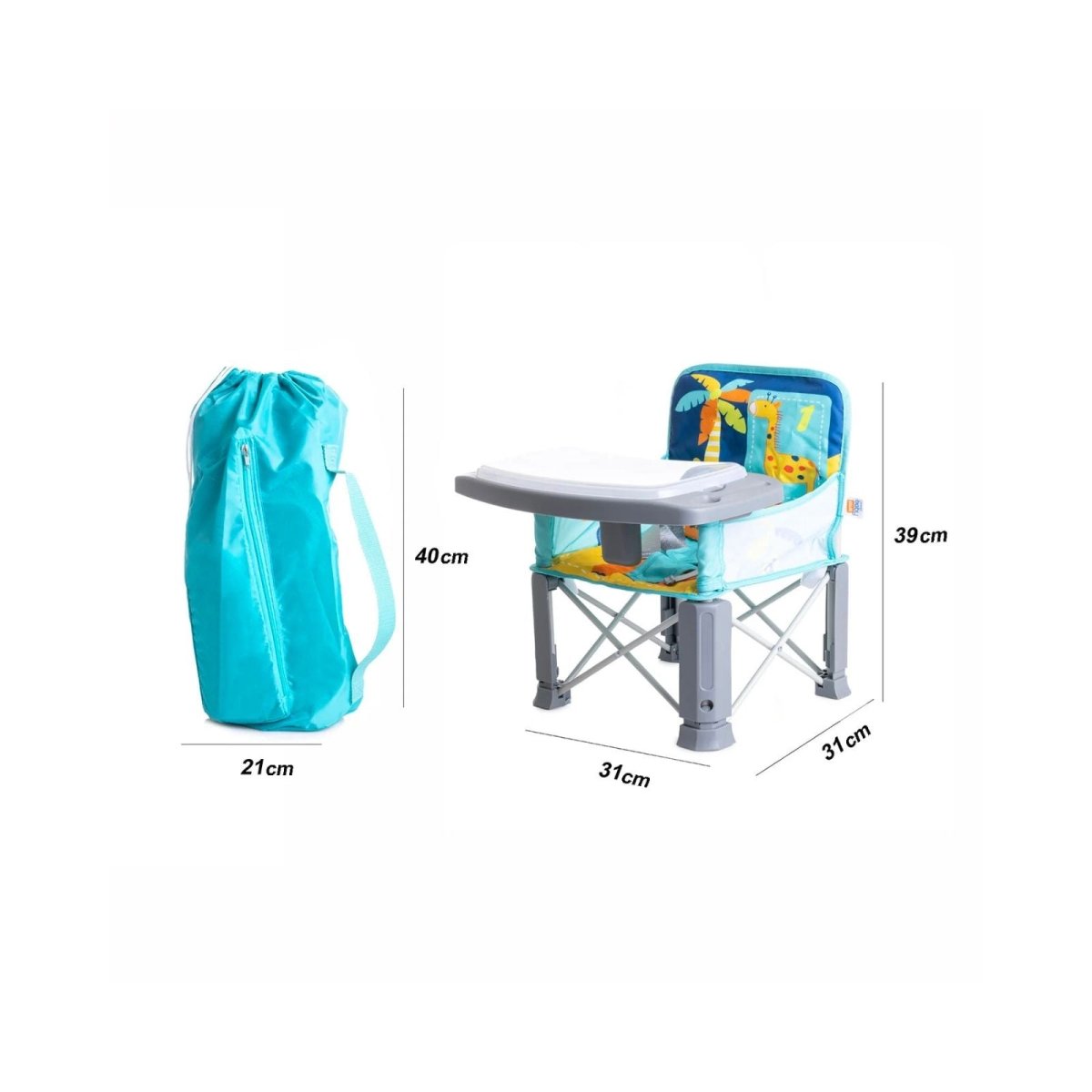 baby plus Picnic Booster Highchair - My friend Giraffe - ebebek - Black Friday