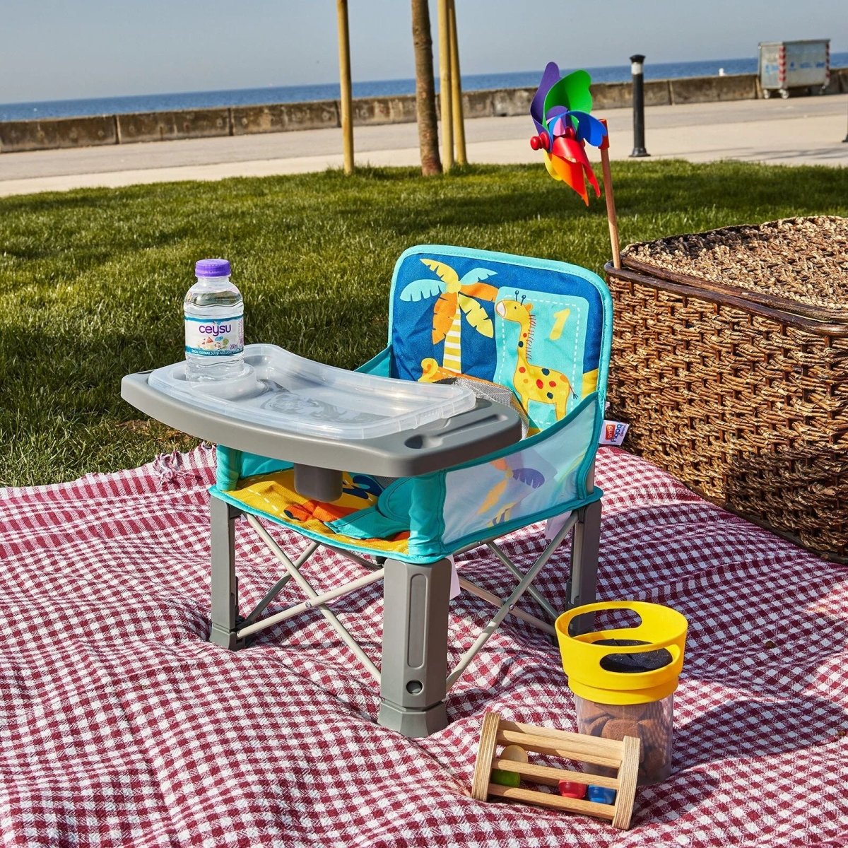 baby plus Picnic Booster Highchair - My friend Giraffe - ebebek - Black Friday
